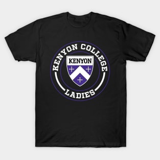 Blackout Design Kenyon College - Ladies T-Shirt